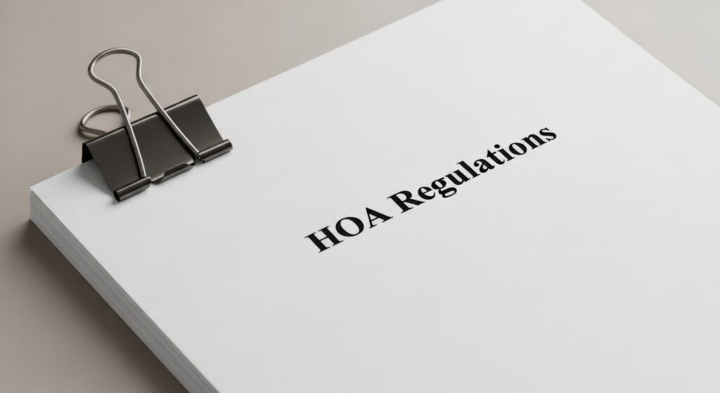 HOA regulations