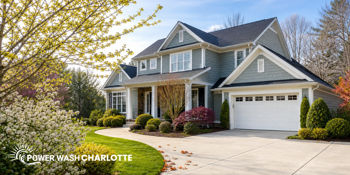 PWC - Blog - When Should You Pressure Wash Your House in Charlotte NC A Year-Round Calendar